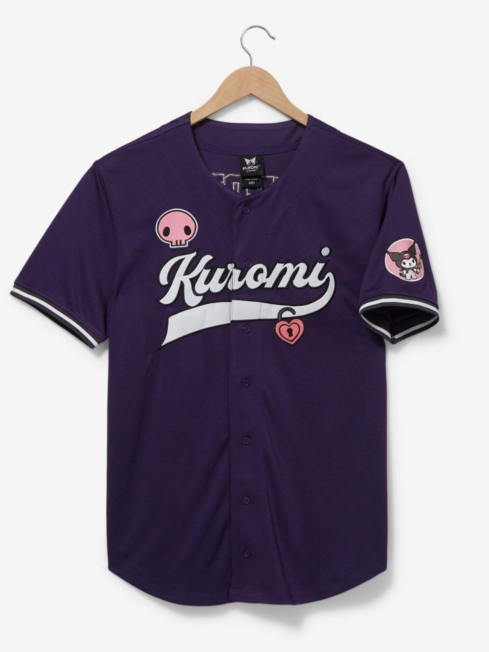 Kuromi Jersey from BoxLunch by Sanrio
Dark purple color jersey Size S